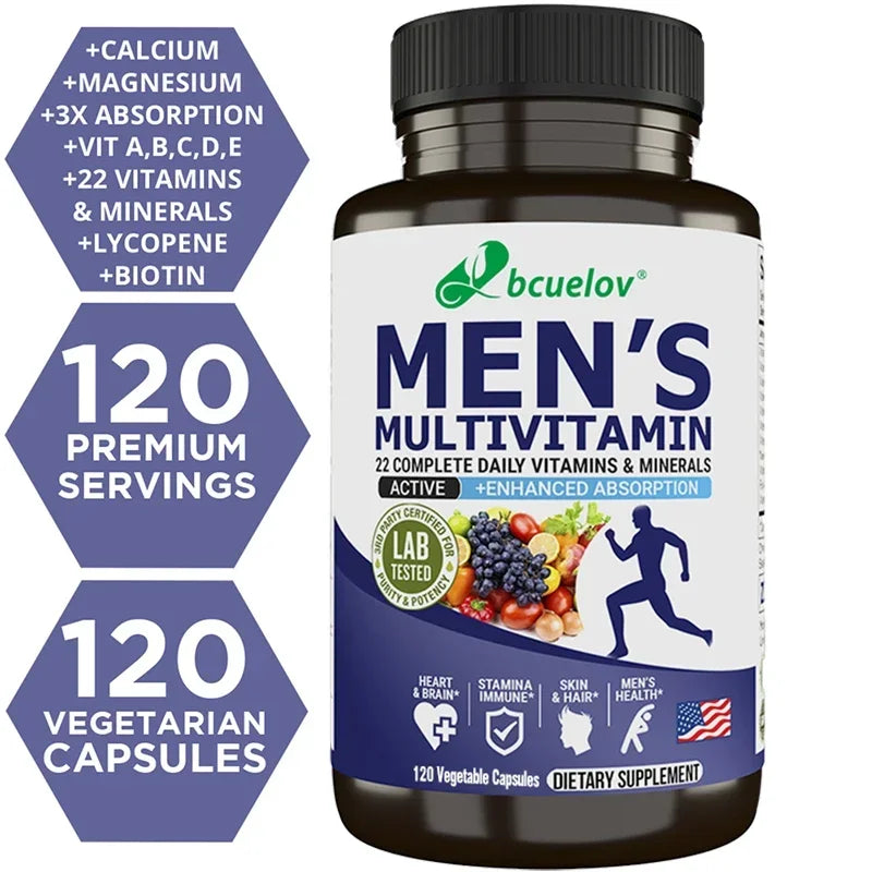 Garmtar Men's Daily Multivitamin & Multimineral (22+ Nutrients) - Garmtar Pure Supplements