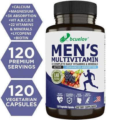 Garmtar Men's Daily Multivitamin & Multimineral (22+ Nutrients) - Garmtar Pure Supplements